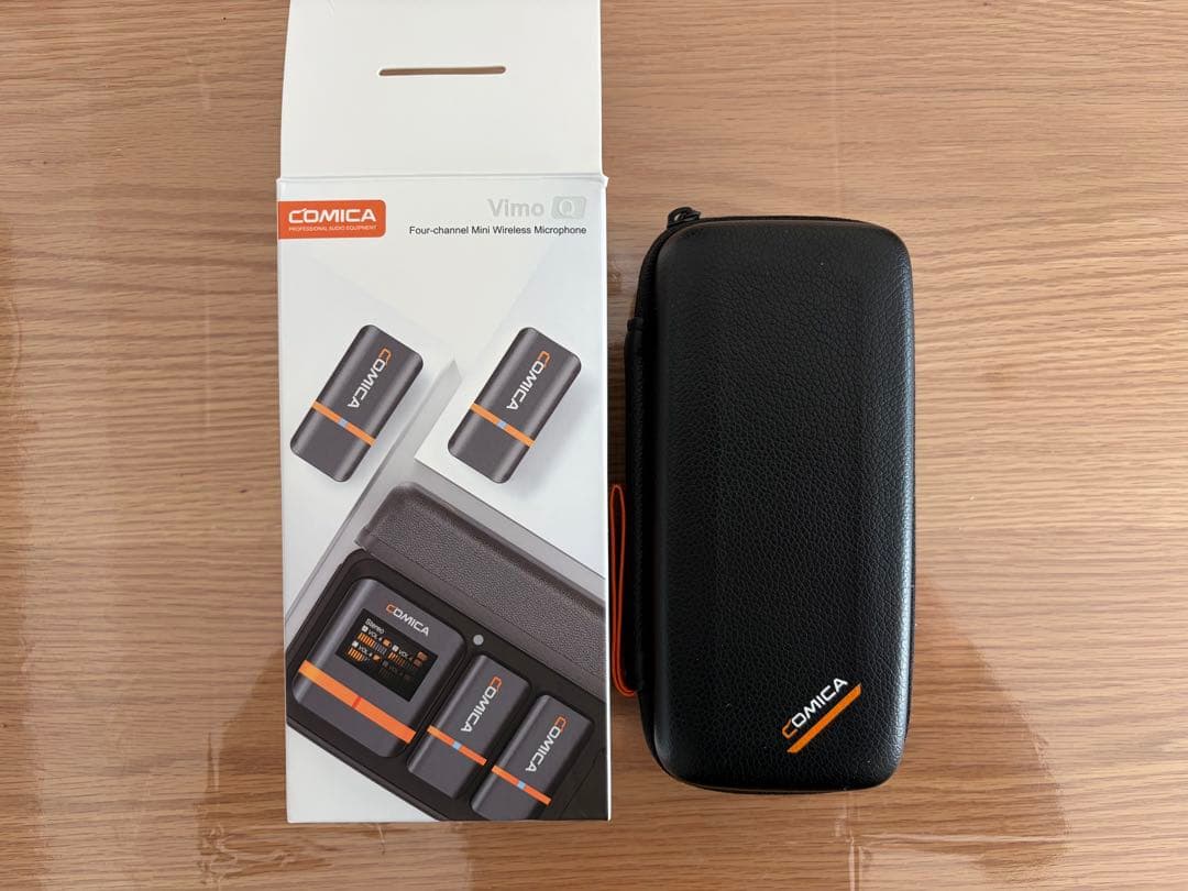 【ほぼ新品】COMICA Vimo Q 4チャンネルミニワイヤレスマイク