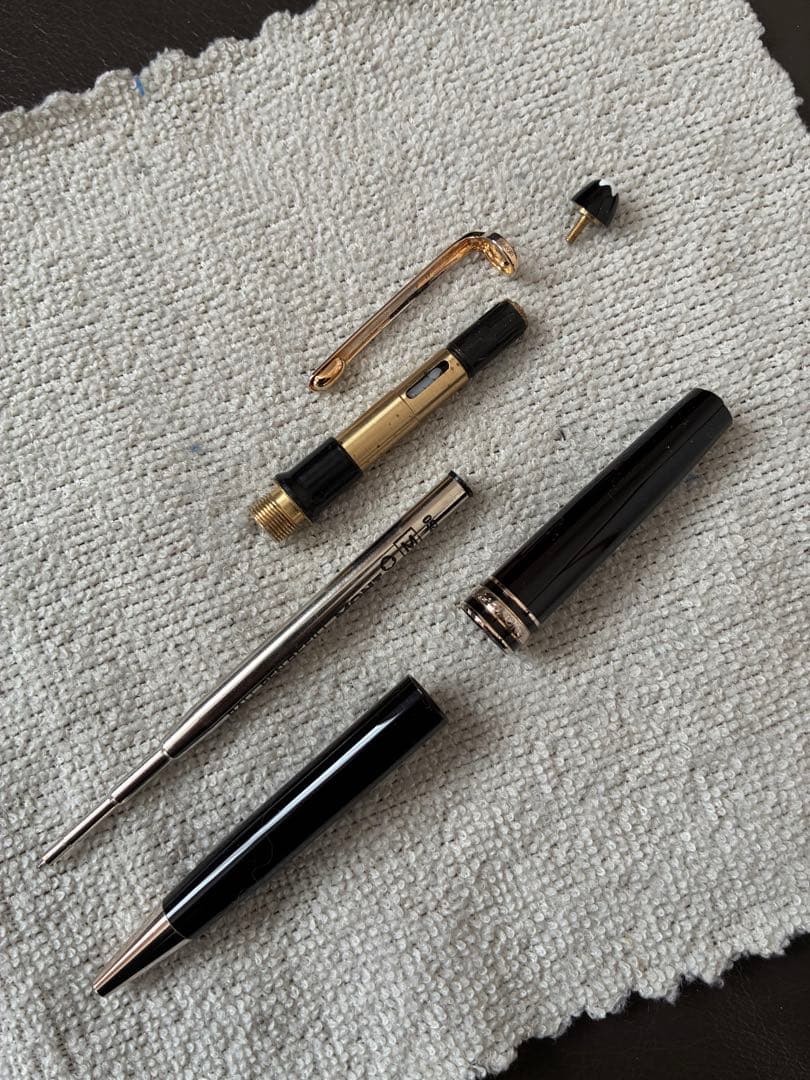 ◾️プラチナ極美品◾️モンブランマイスターシュテュッククラシックP164 ボールペン