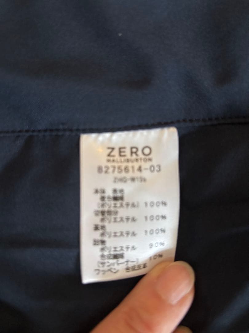 ZERO HALLIBURTON レディース ベスト L ネイビー 新品 タグ付