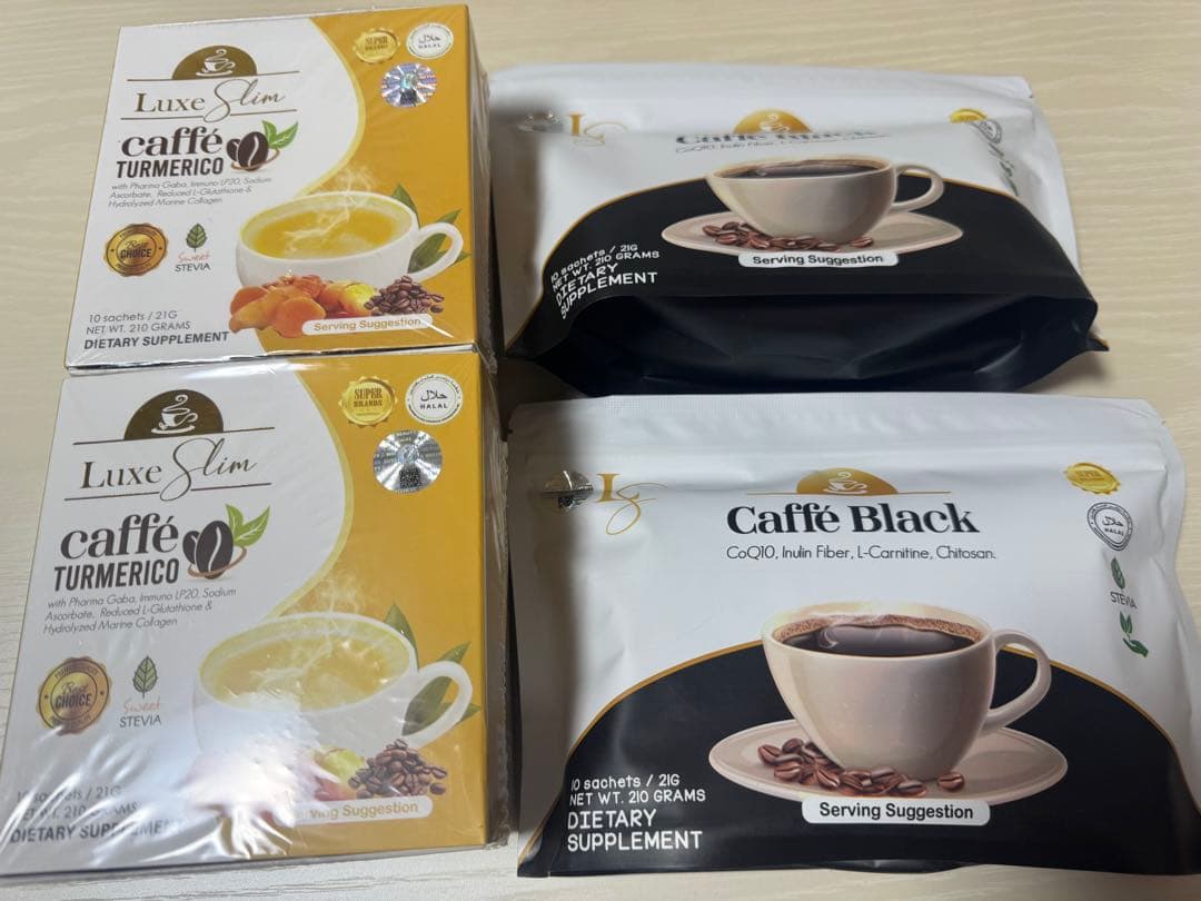 コーヒー TURMERICO & BLACK COFFEE