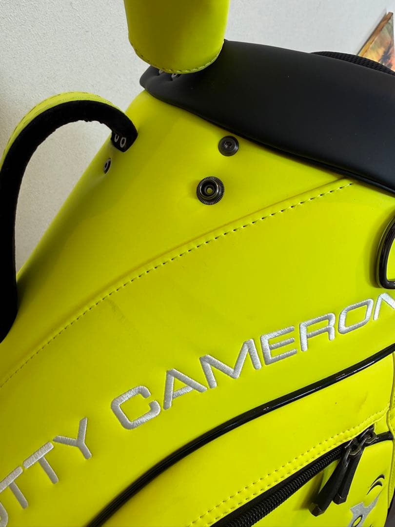 SCOTTY CAMERON キャディバッグ&リュックセット　イエロー