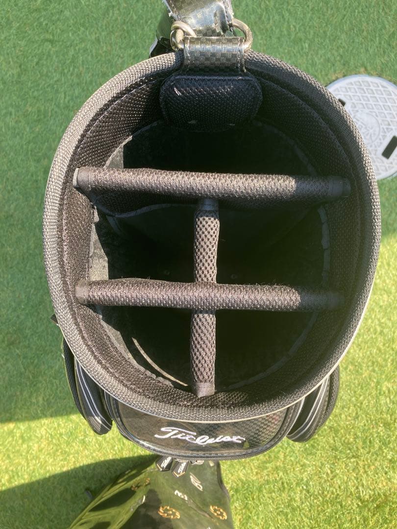 希少！タイトリスト　ボーケーデザイン　3点式キャディバッグ