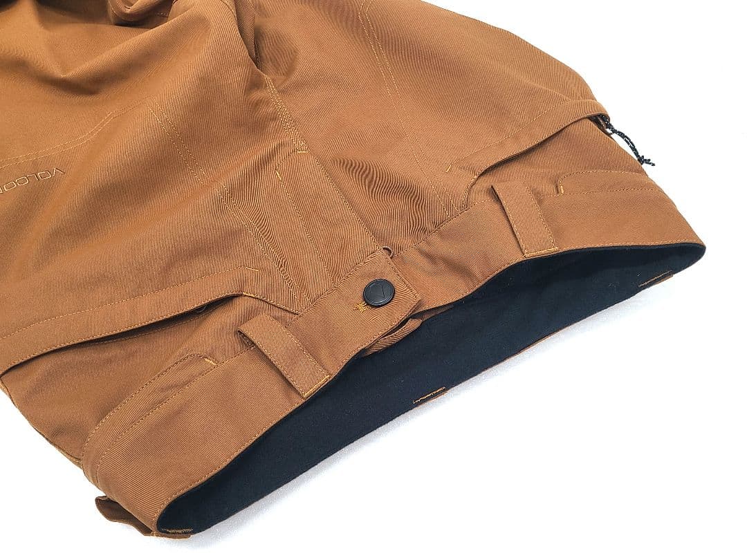 VOLCOMスノーボードパンツ レディース ブラウン ボルコム スキー