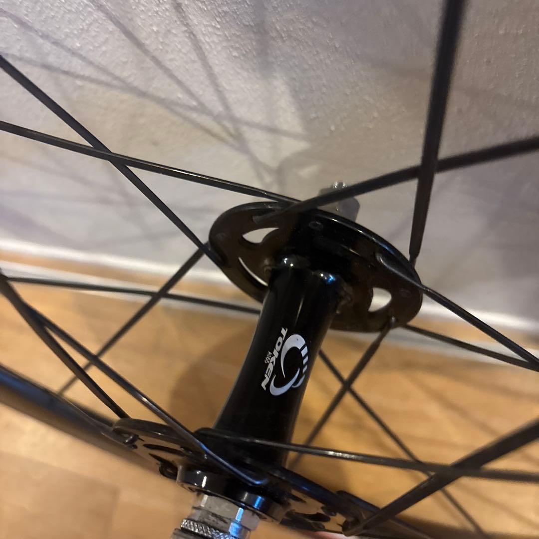 TOKEN T50 カーボンピストホイール　前後セット　軽量