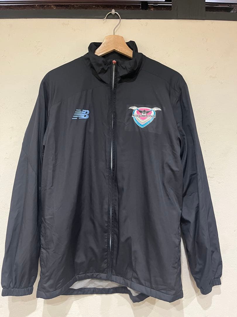 サガン鳥栖 非売品 支給品 ピステ上下 L 裏起毛 New Balance