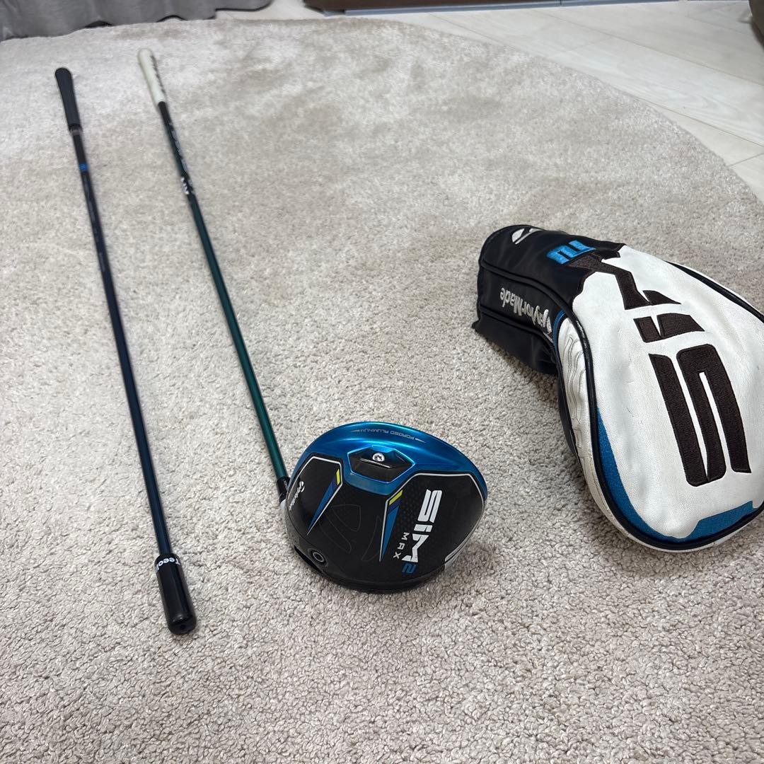 SiM2MAX SPEEDER NXグリーン 50S装着 ゴルフクラブ