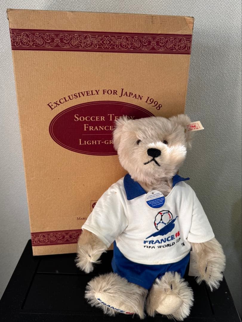 【2000個限定】SOCCER TEDDY FRANCE '98 FIFA公式