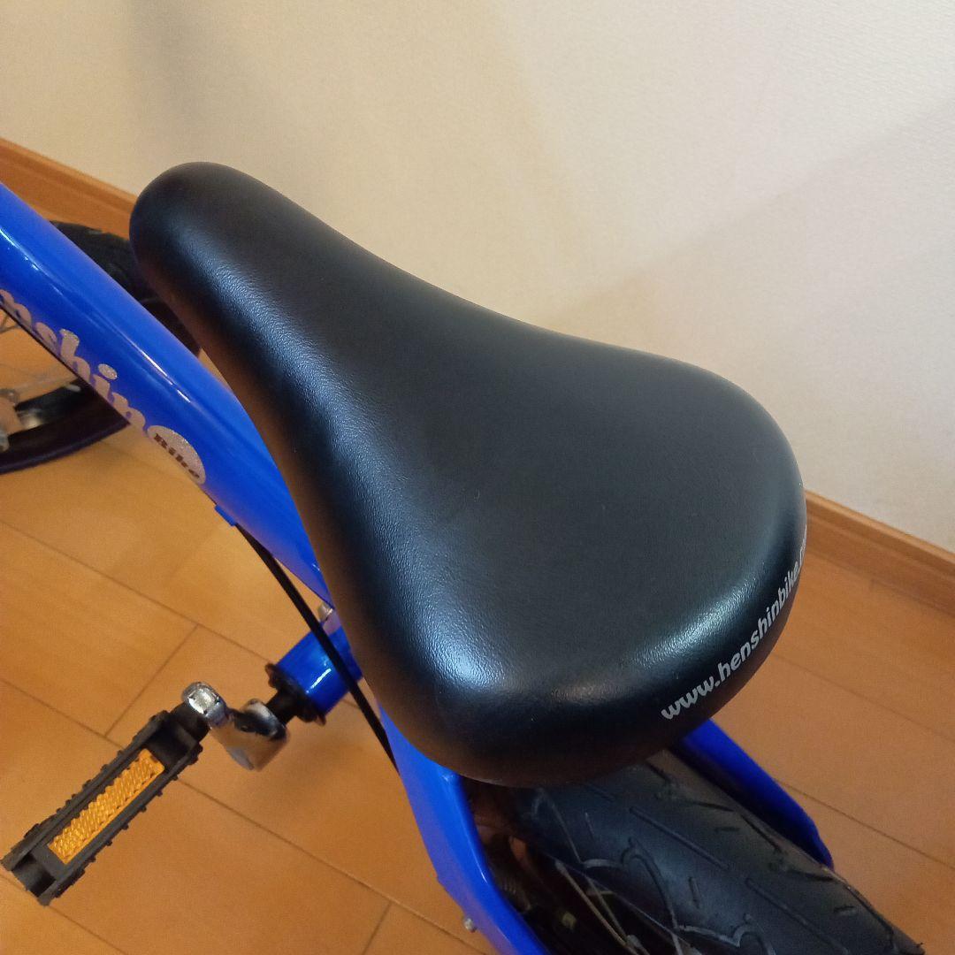 【美品】vitamin i factory へんしんバイク12インチ　青
