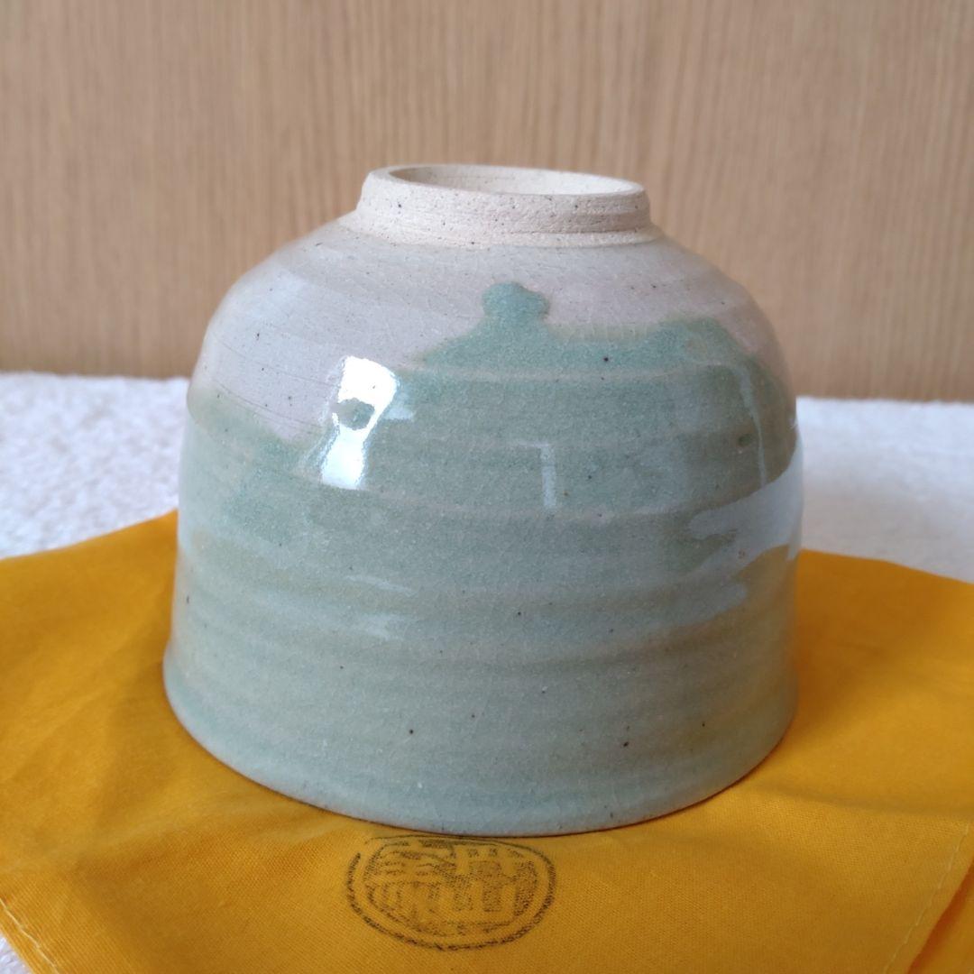 丹山窯　馬の絵茶碗　裏千家15世鵬雲斎家元箱書　小峠丹山造　共箱