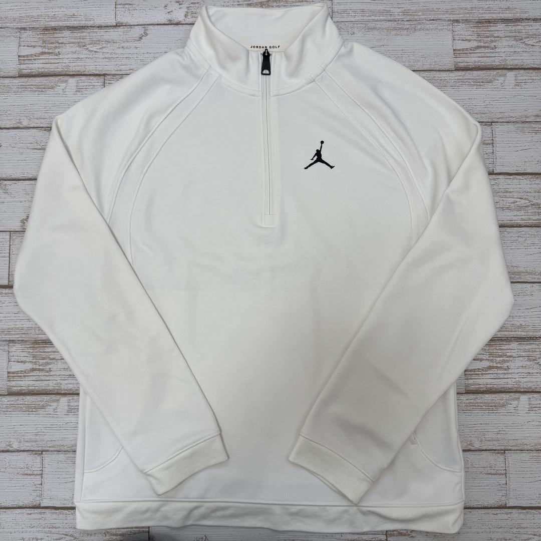 ジョーダン ゴルフ ハーフジップ トップ XLサイズ セイル FB7564