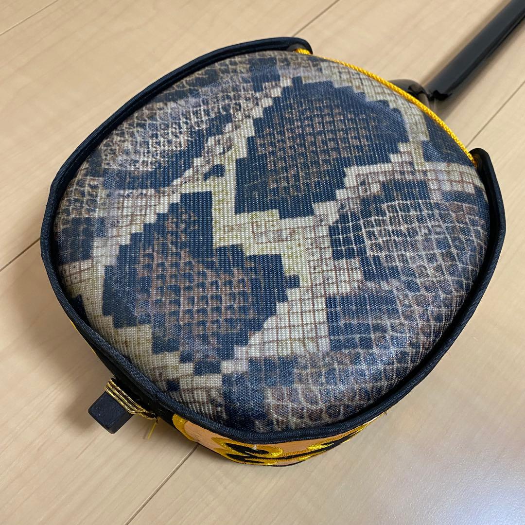 沖縄三線 蛇柄 ハードケース付き