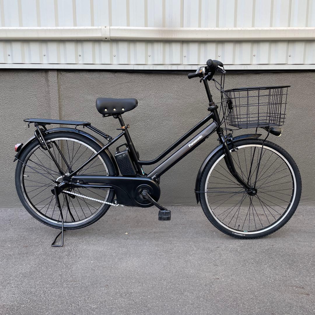 パナソニック電動アシスト自転車26インチ 16Ah ブラック