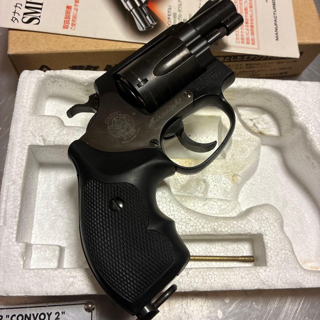 タナカ　Smith&Wesson M37 エアウェイト　警察仕様　ガスガン