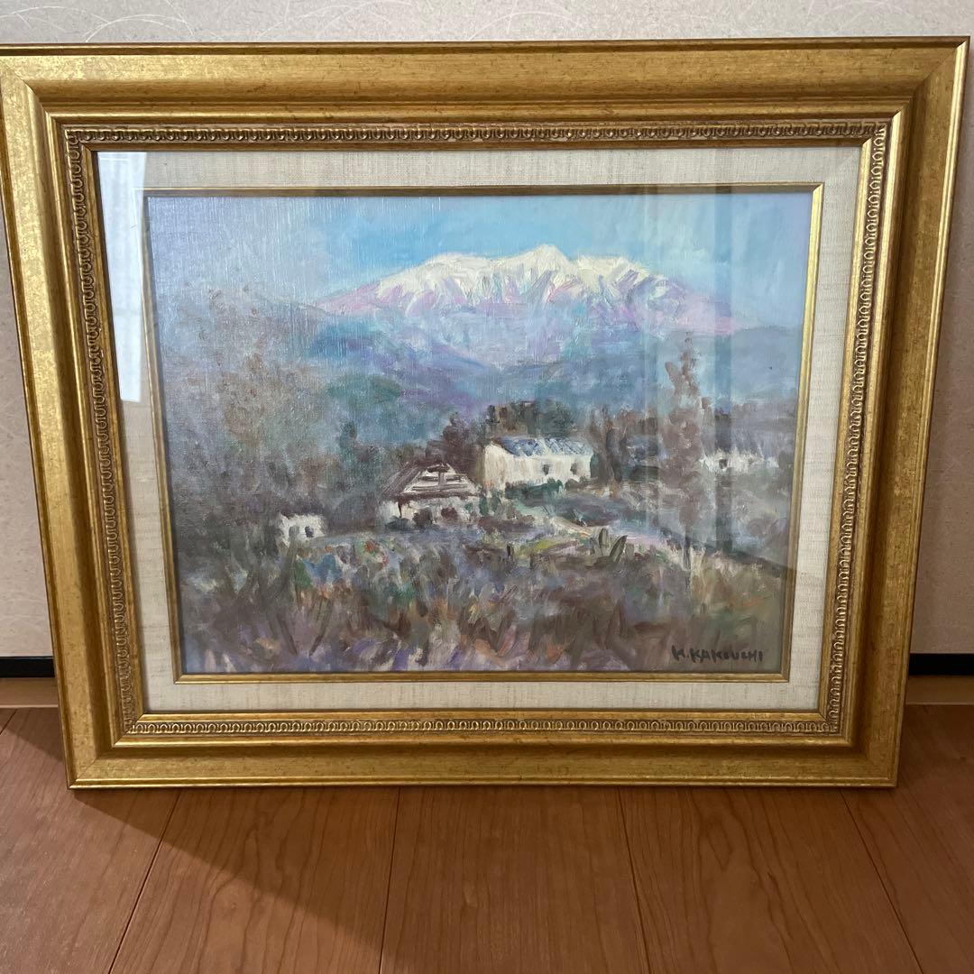 垣内カツアキ　冬の仙丈