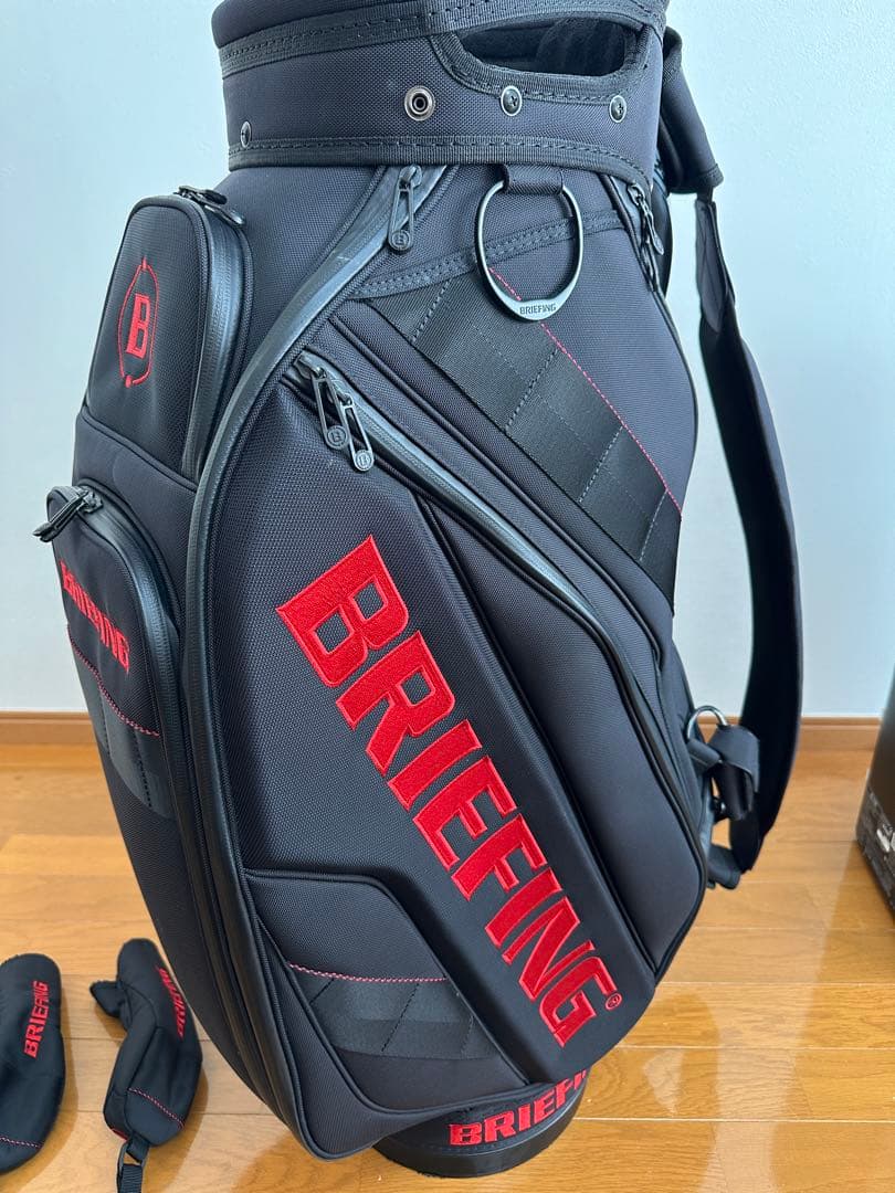 中古BRIEFING キャディバッグ CR-3#02 セット