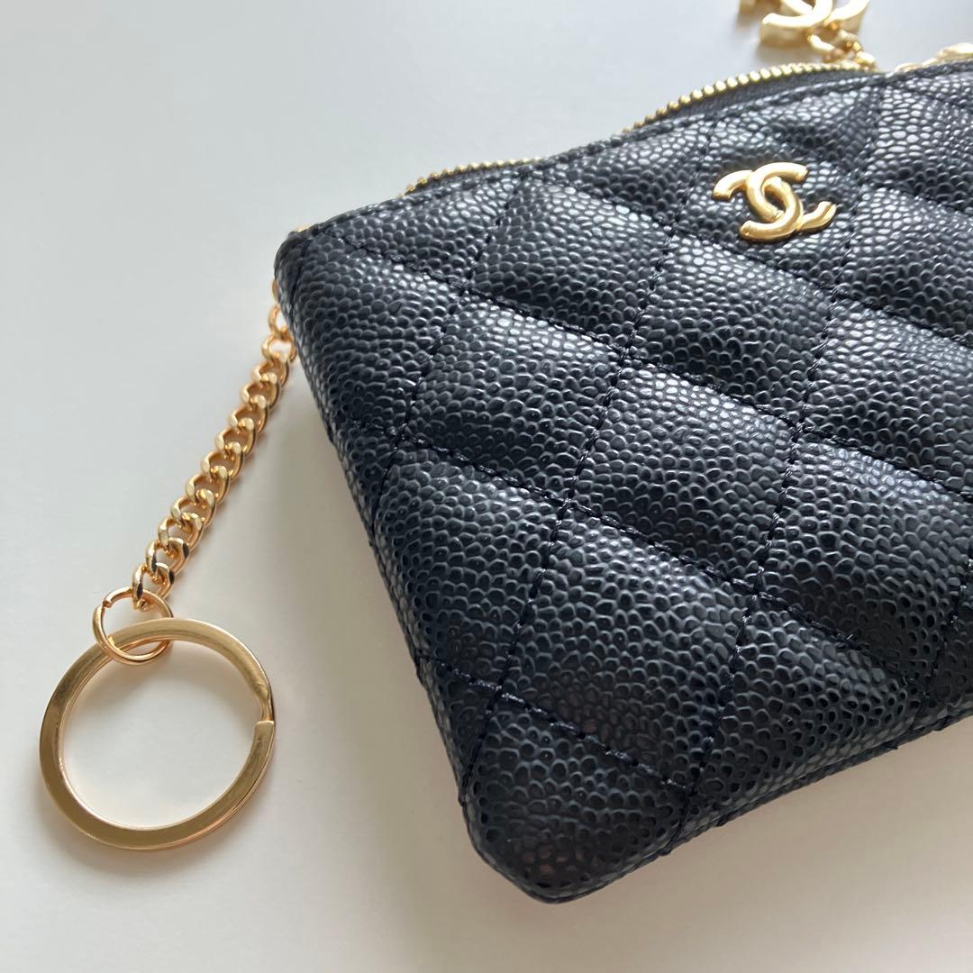 ノベルティ　ブラックレザー ケース　キーケース　ラスト1点