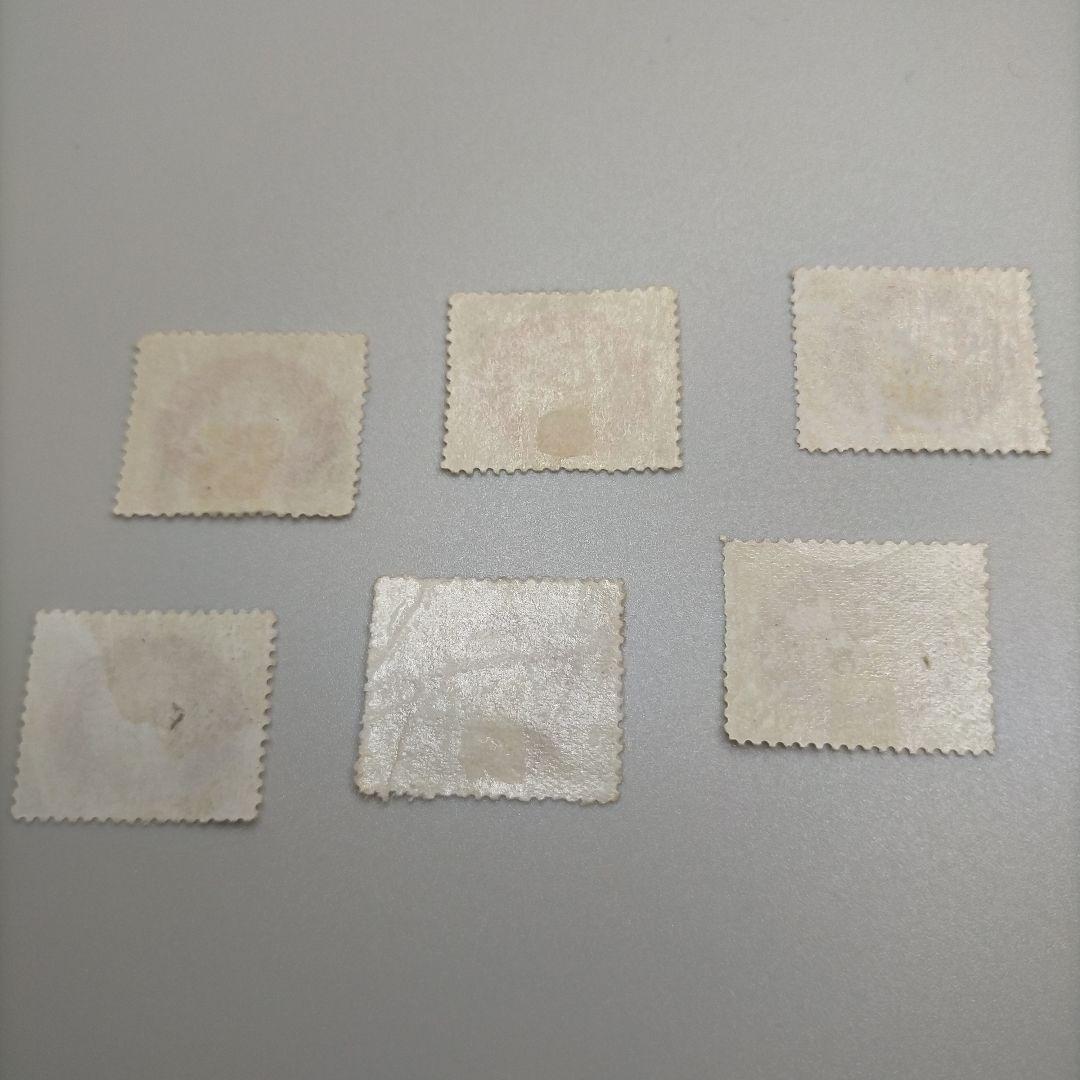 1979 外国切手 リヒテンシュタイン 古切手1920年不足料金切手 6種未使用