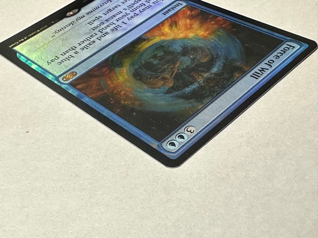 Force of Will 【極美品】英語　意志の力 Foil 2XM