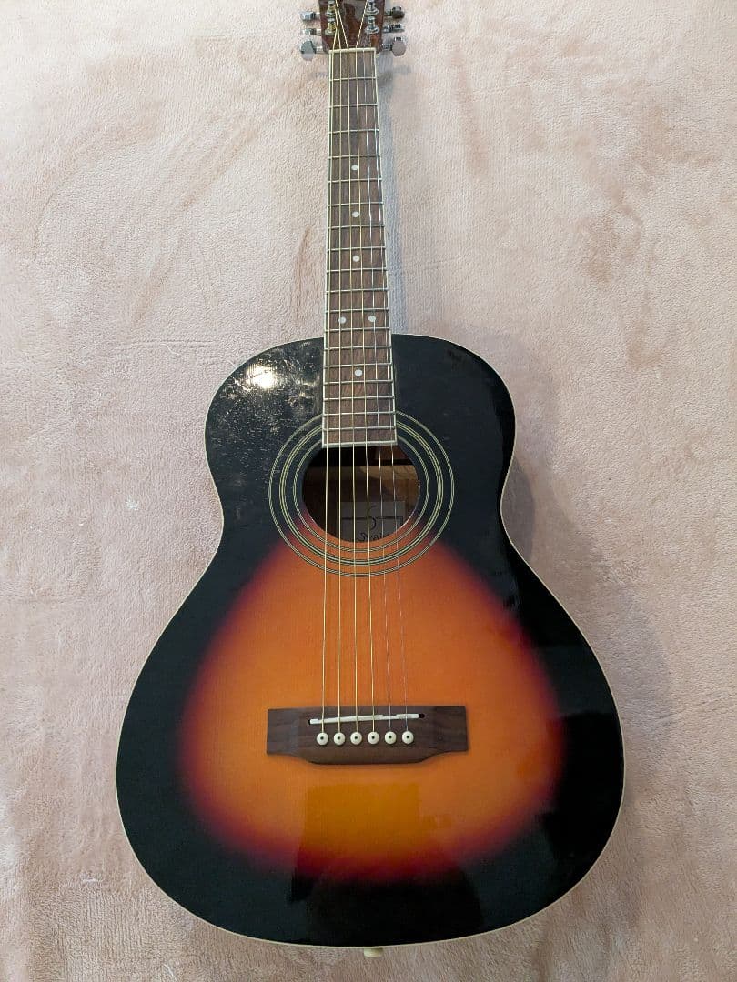 S ヤイリ　アコースティックミニギター サンバースト 6弦