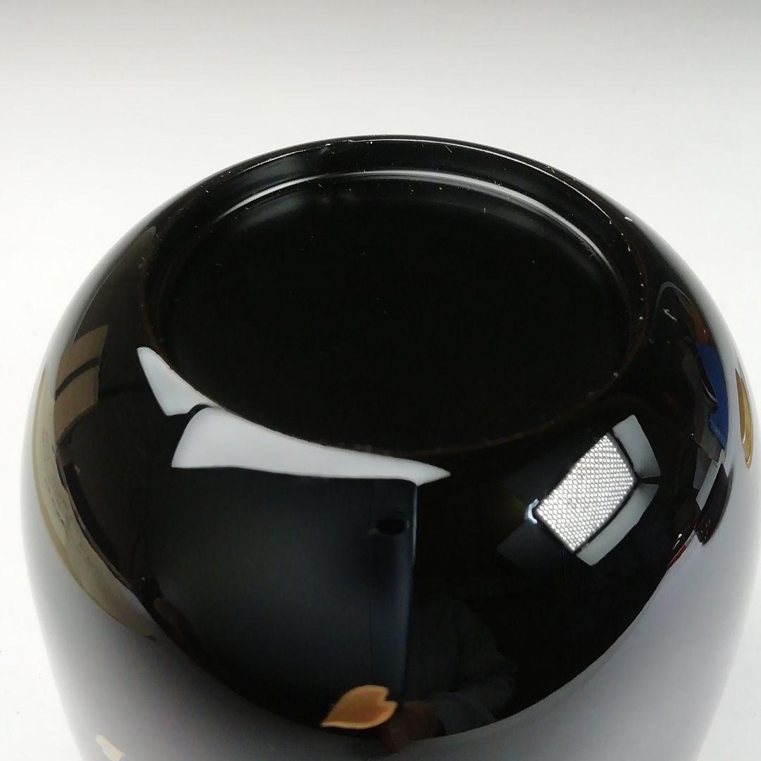 Ｔ８３４　棗　『花吹雪蒔絵』『中棗』『竹内幸斎 作』　共箱　茶道具