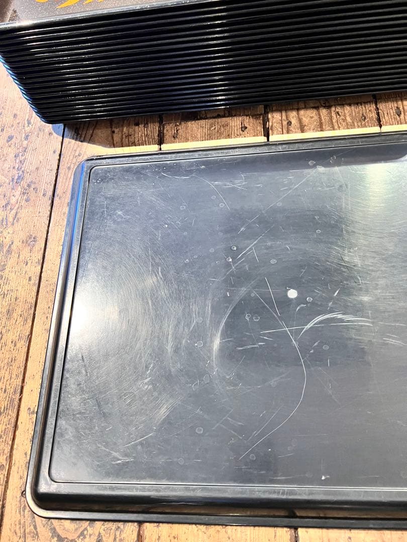 ②波　太陽　月　黒盆　和風　20枚　おまとめ　懐石　旅館　昭和レトロ