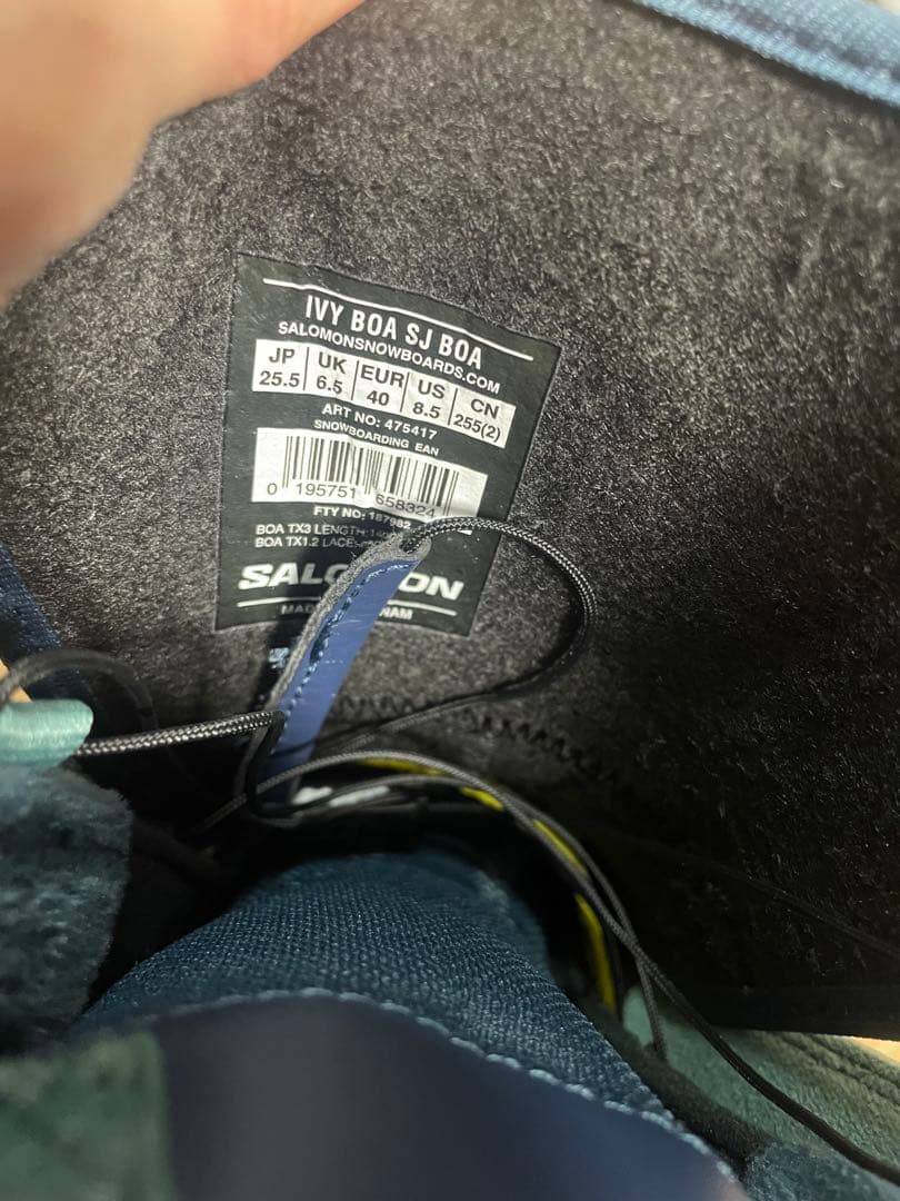SALOMON スノーボード ブーツ IVY BOA 24-25 モデル