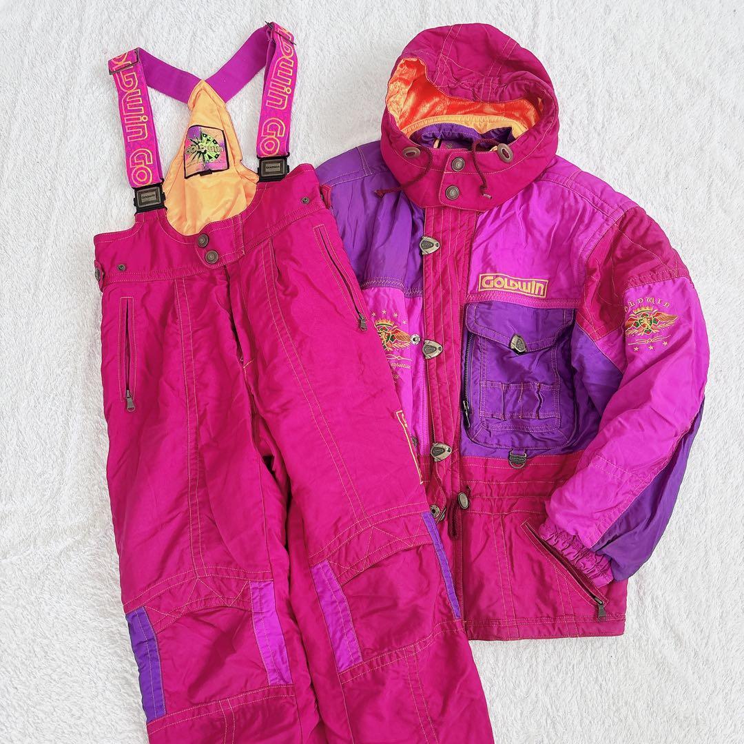 【希少】レアGOLDWIN スキーウェア スノボウェア 90年代 XLサイズ