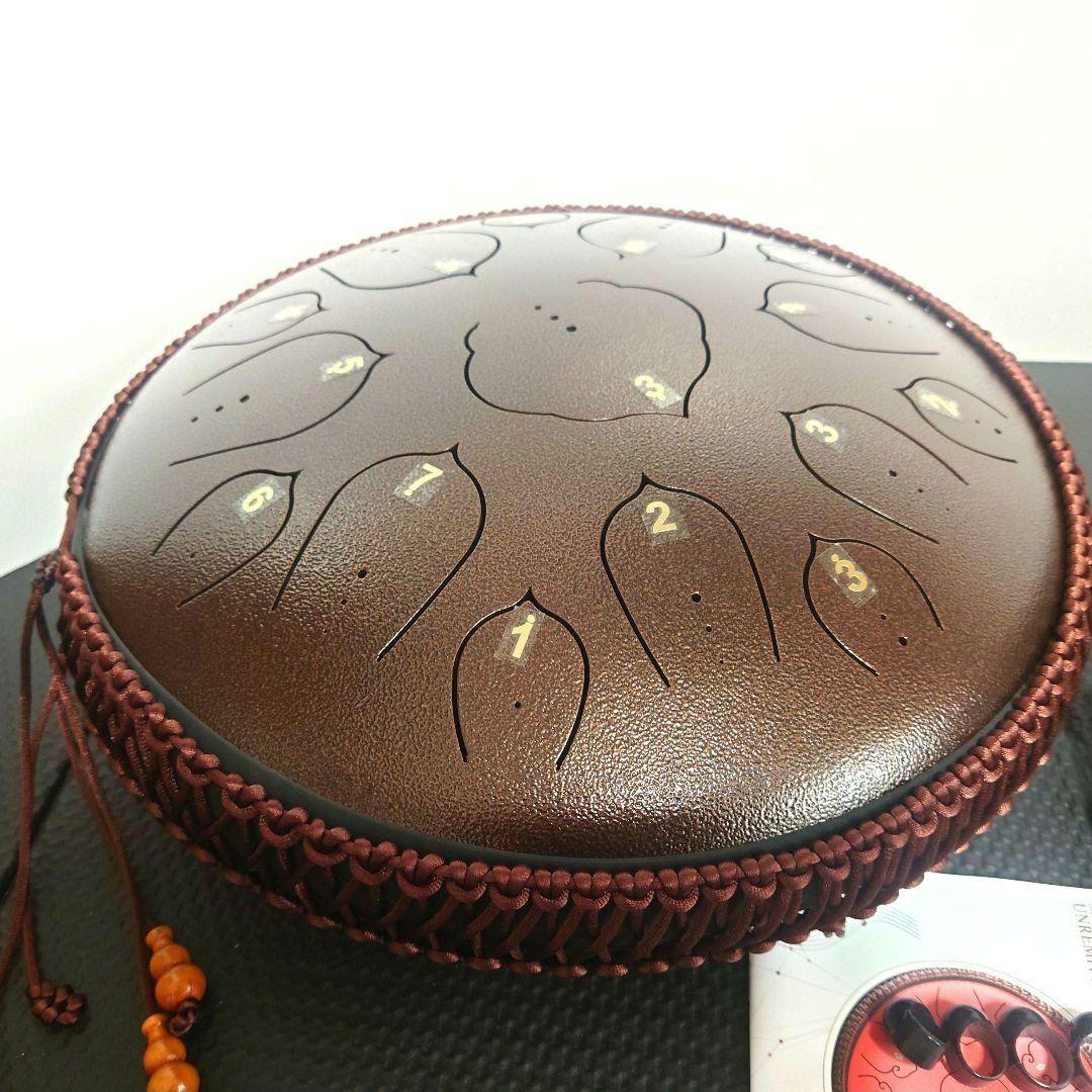 【71】スチールタンドラム　30cmDキー15音 　パンドラム　 ハンドドラム