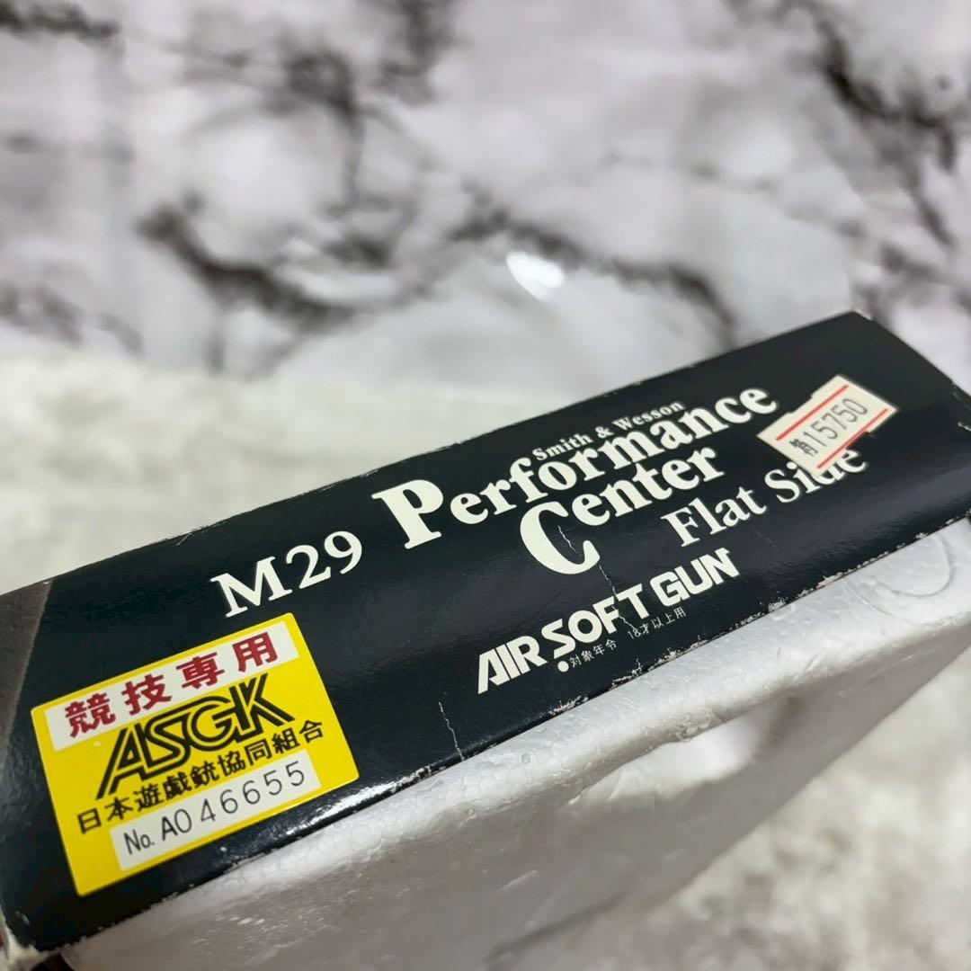 S&W M29 パフォーマンスセンター 3インチ フラットサイド