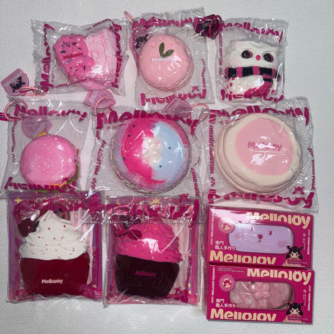 【最終お値下げ】再販なしレア商品 Mellojoyスクイーズ 5点セット