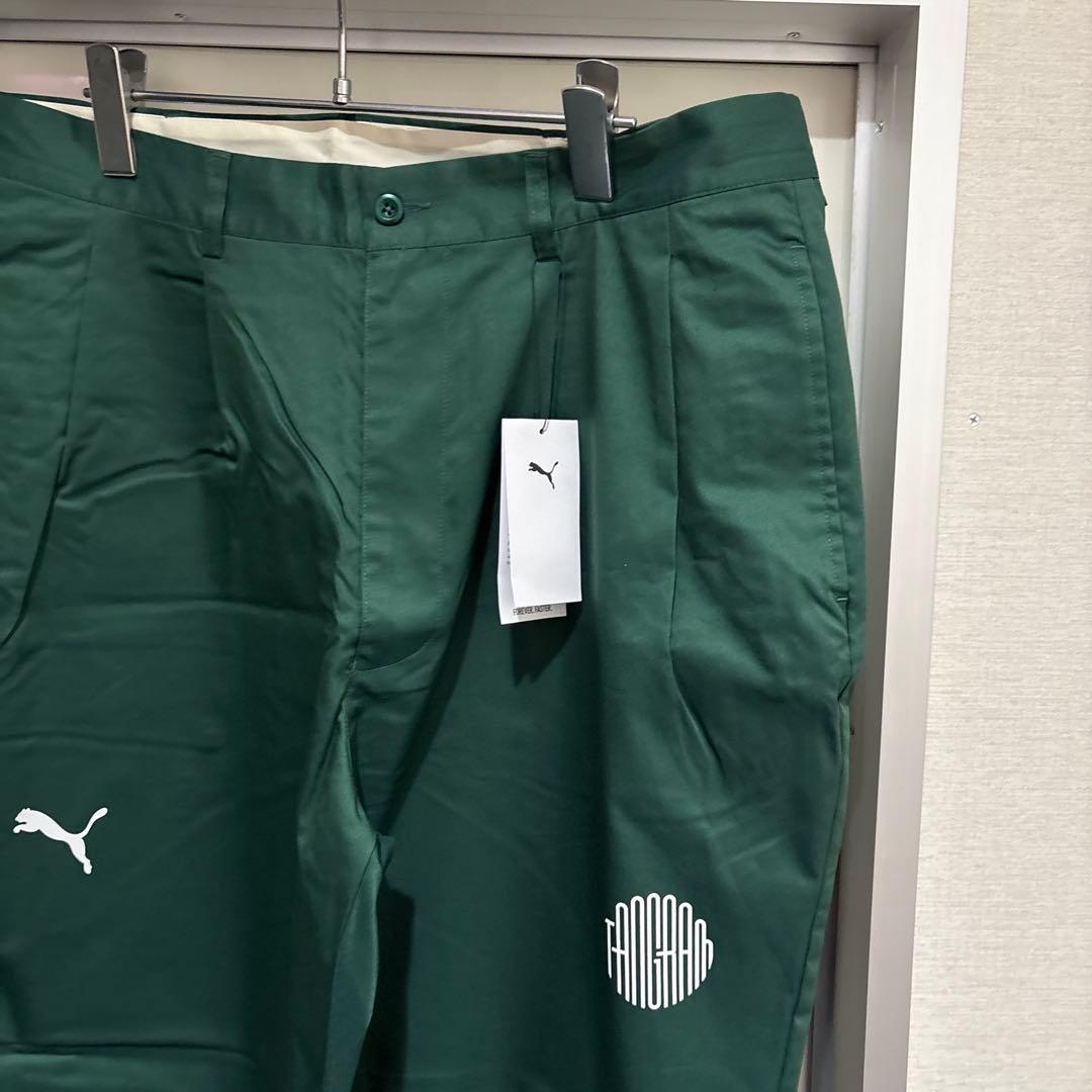 PUMA×tangram ダークグリーン パンツ XL