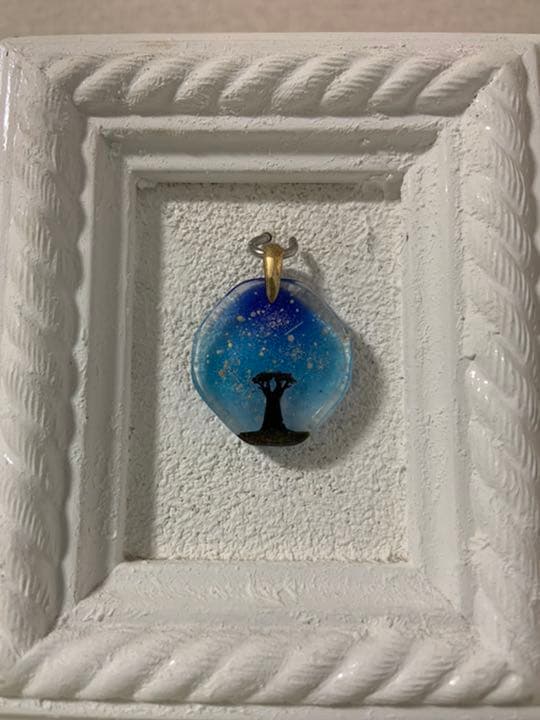 ナカダマサヒデ　1㎝の宇宙　バオバブ　ペンダントトップ