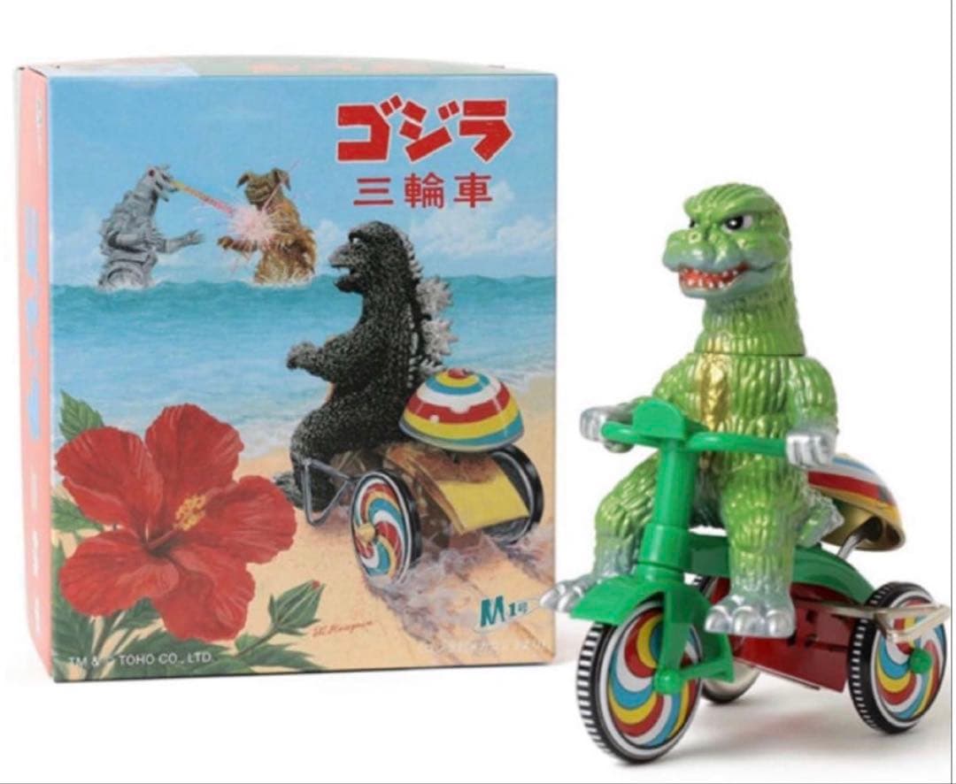 BEAMS別注 M1号 74ゴジラ三輪車 ソフビ ビームス フィギュア