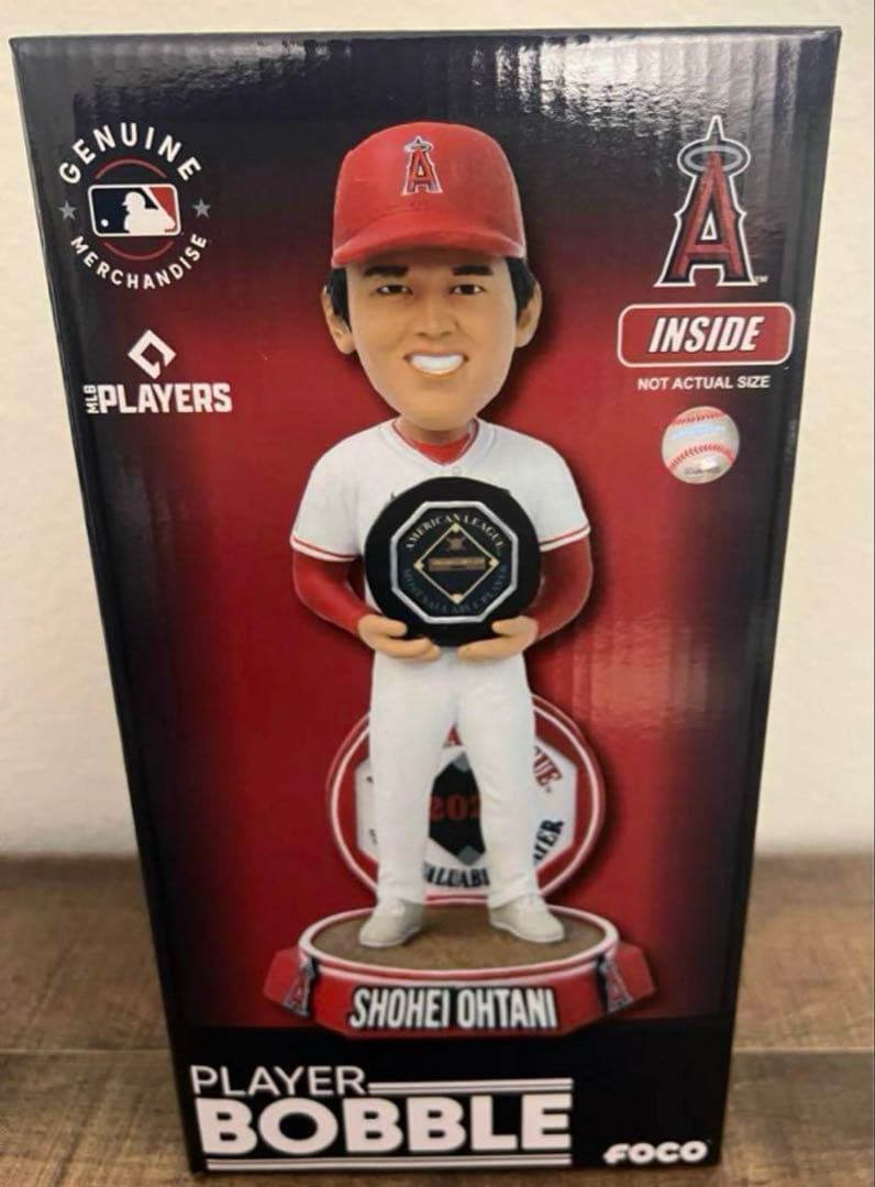 【新品未開封】MLB大谷翔平2023年MVP受賞記念ボブルヘッド