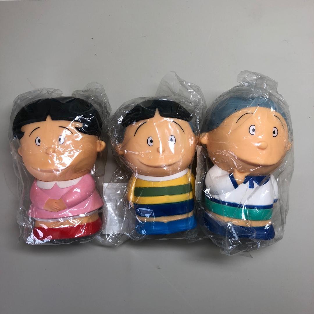 サザエさん一家　オリジナルソフビ貯金箱　年代物