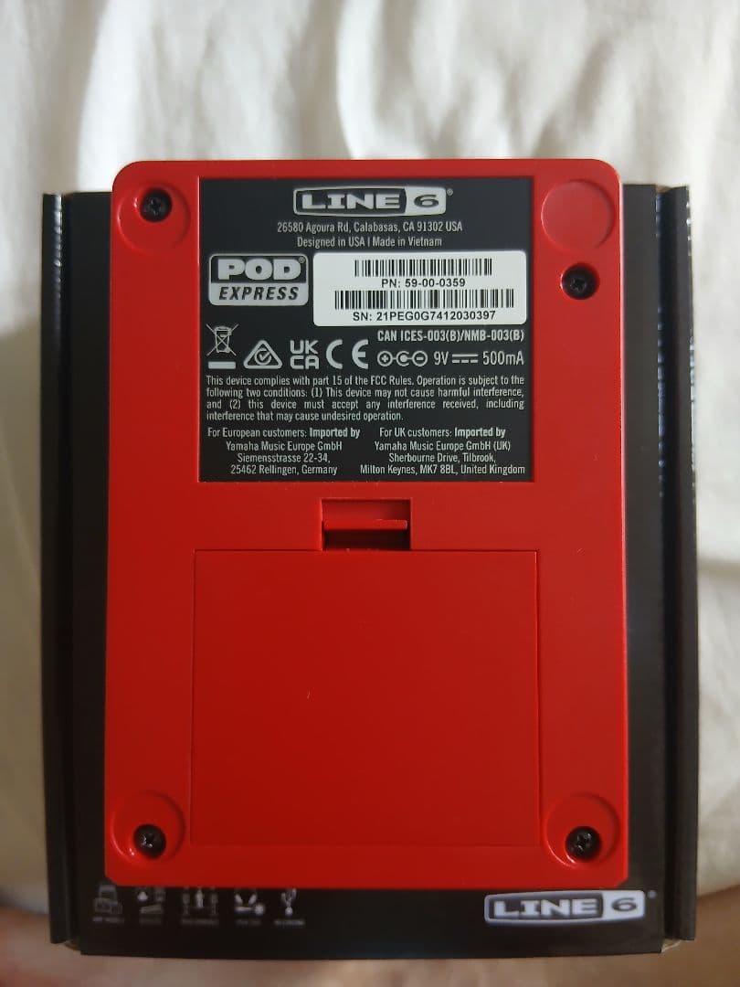 ギター line6 pod express guitar