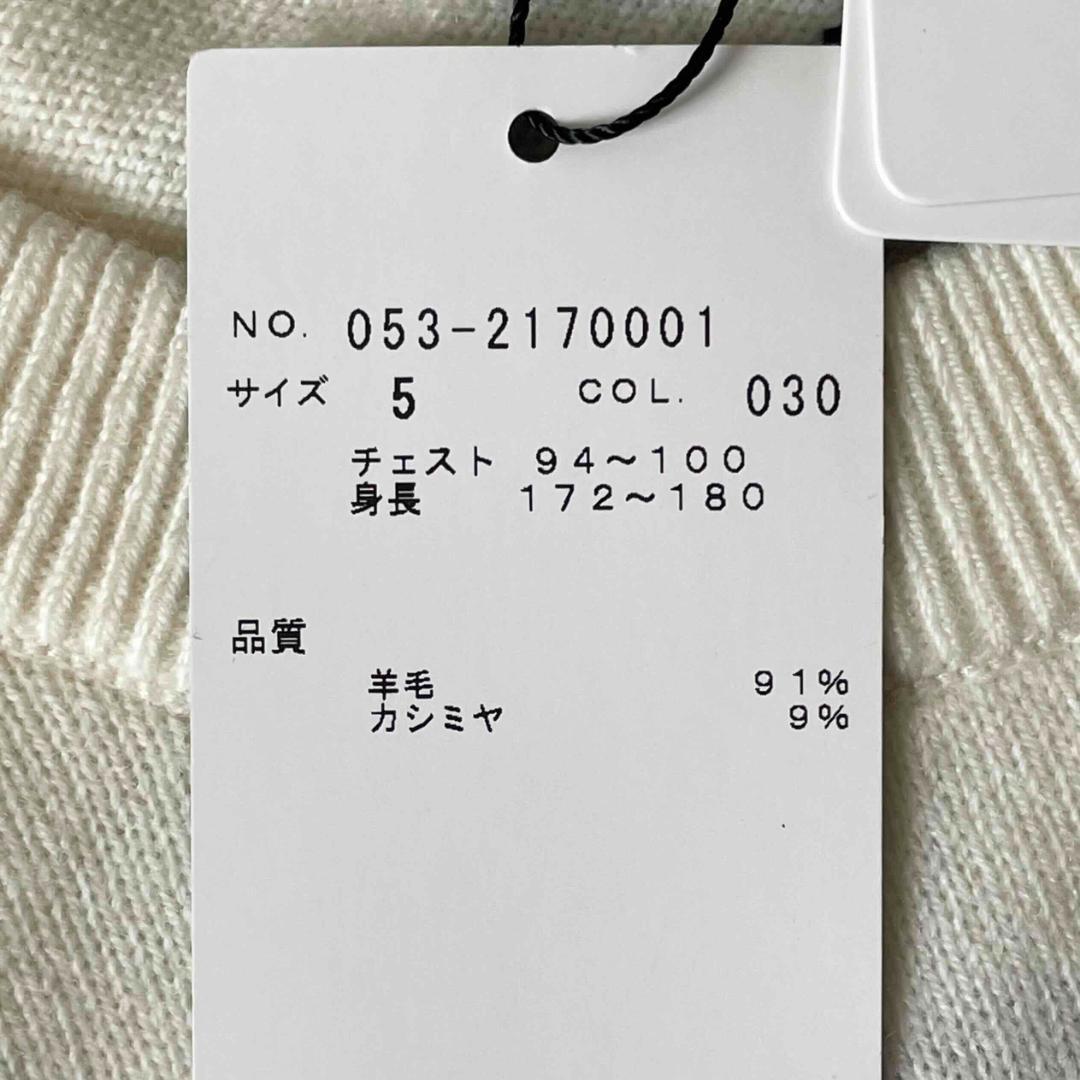 PEARLY GATES パーリーゲイツ カシミヤ混 ニット セーター サイズ５