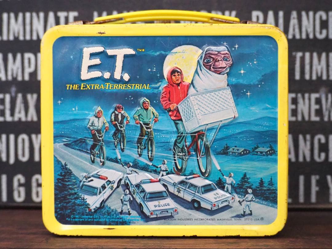 4032. E.T. ヴィンテージ ランチボックス