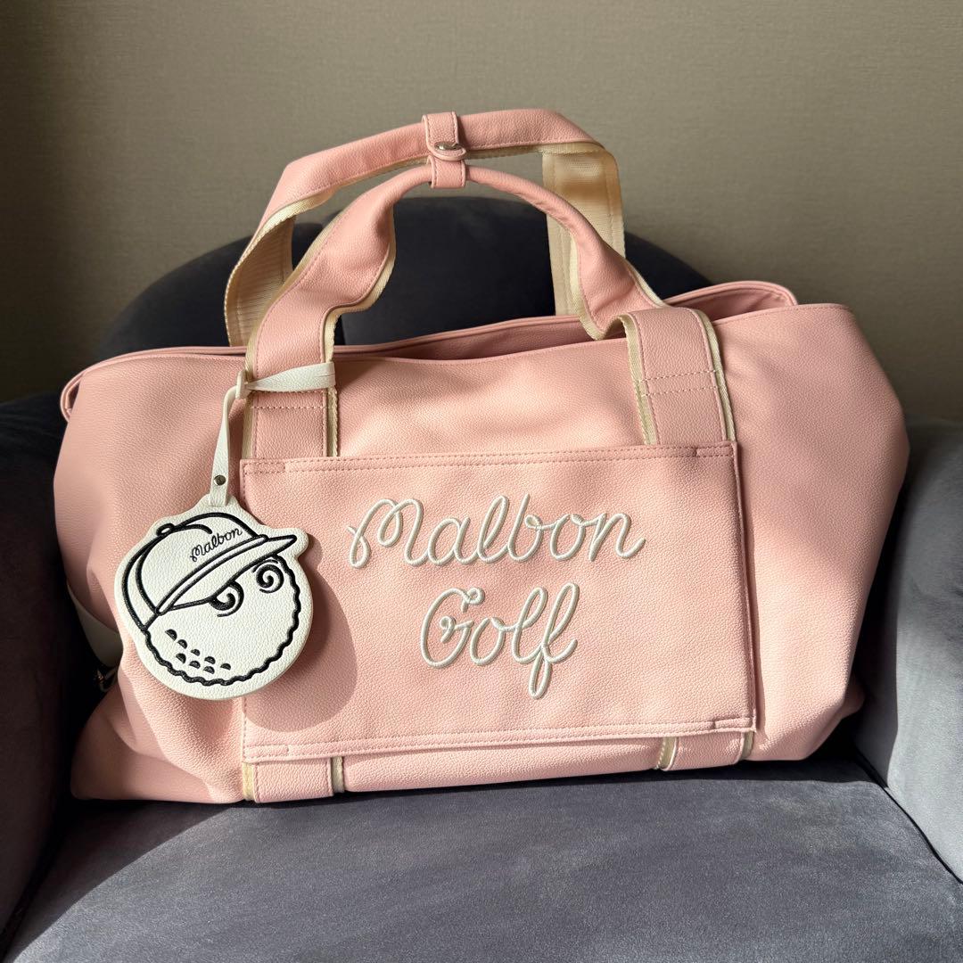 MALBON GOLF ロッカーバッグ ゴルフバッグ マルボンゴルフ ピンク