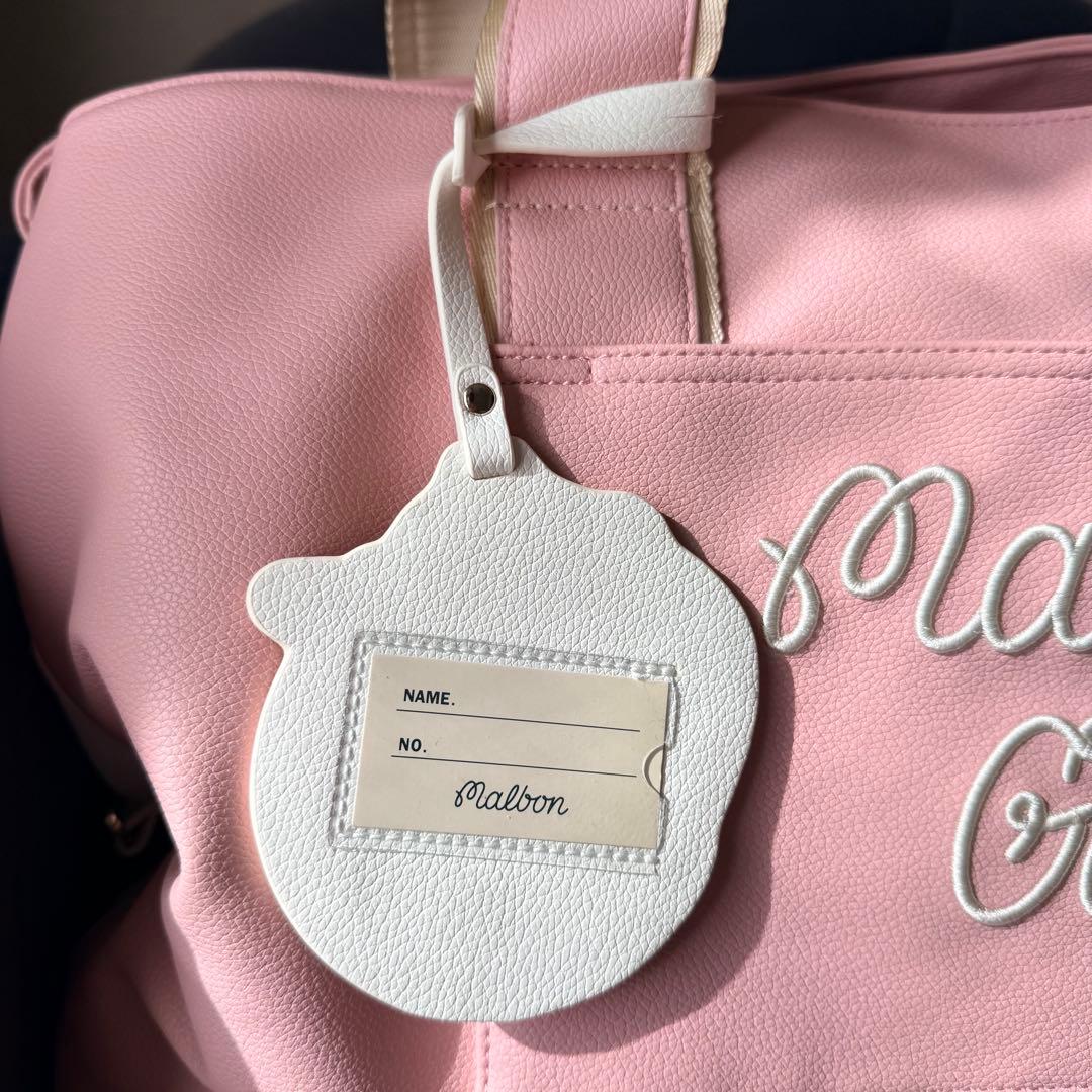 MALBON GOLF ロッカーバッグ ゴルフバッグ マルボンゴルフ ピンク