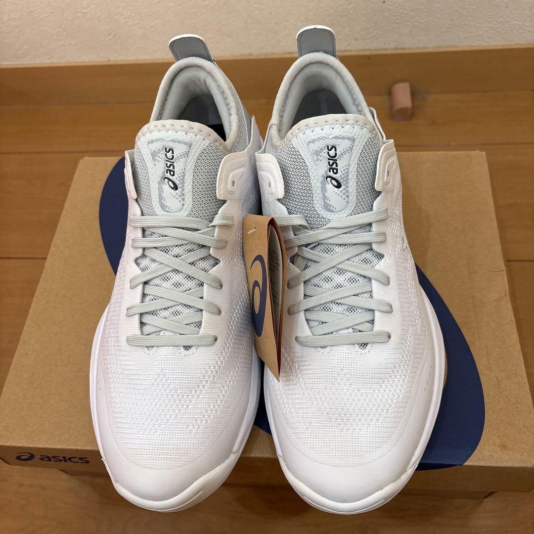 asics GLIDE NOVA FF3 バスケットシューズ ホワイト/グレー