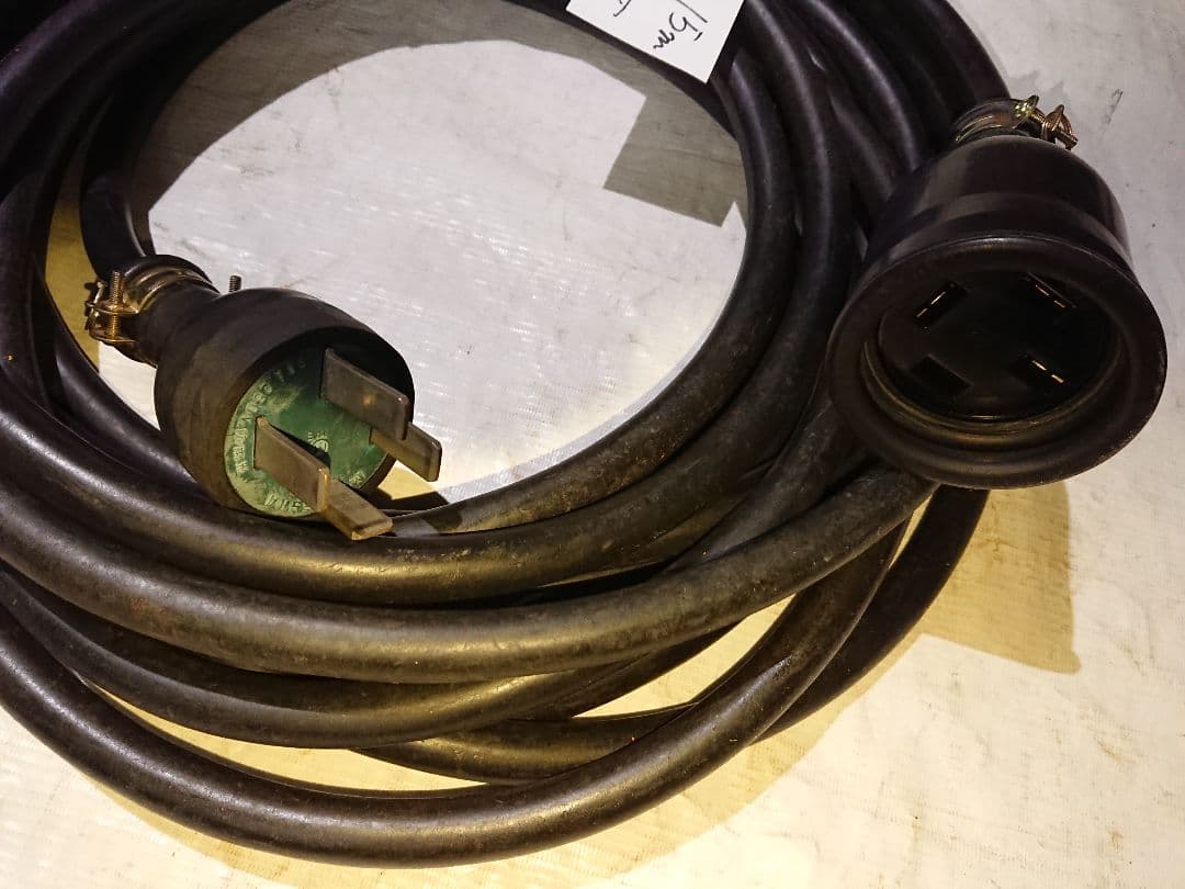 200v 延長コード 三相200v 動力200v 4芯線 延長線 継ぎコード