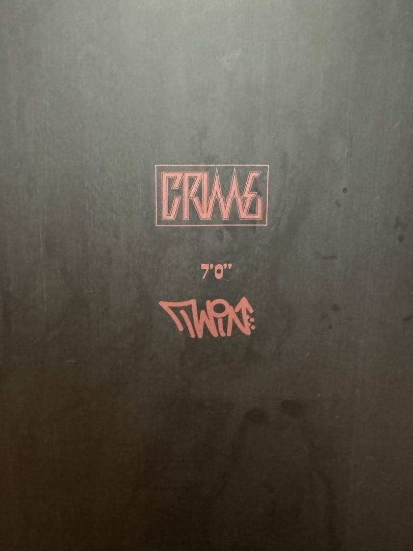 CRIME 7'0\" Twin ファンボード　ソフト