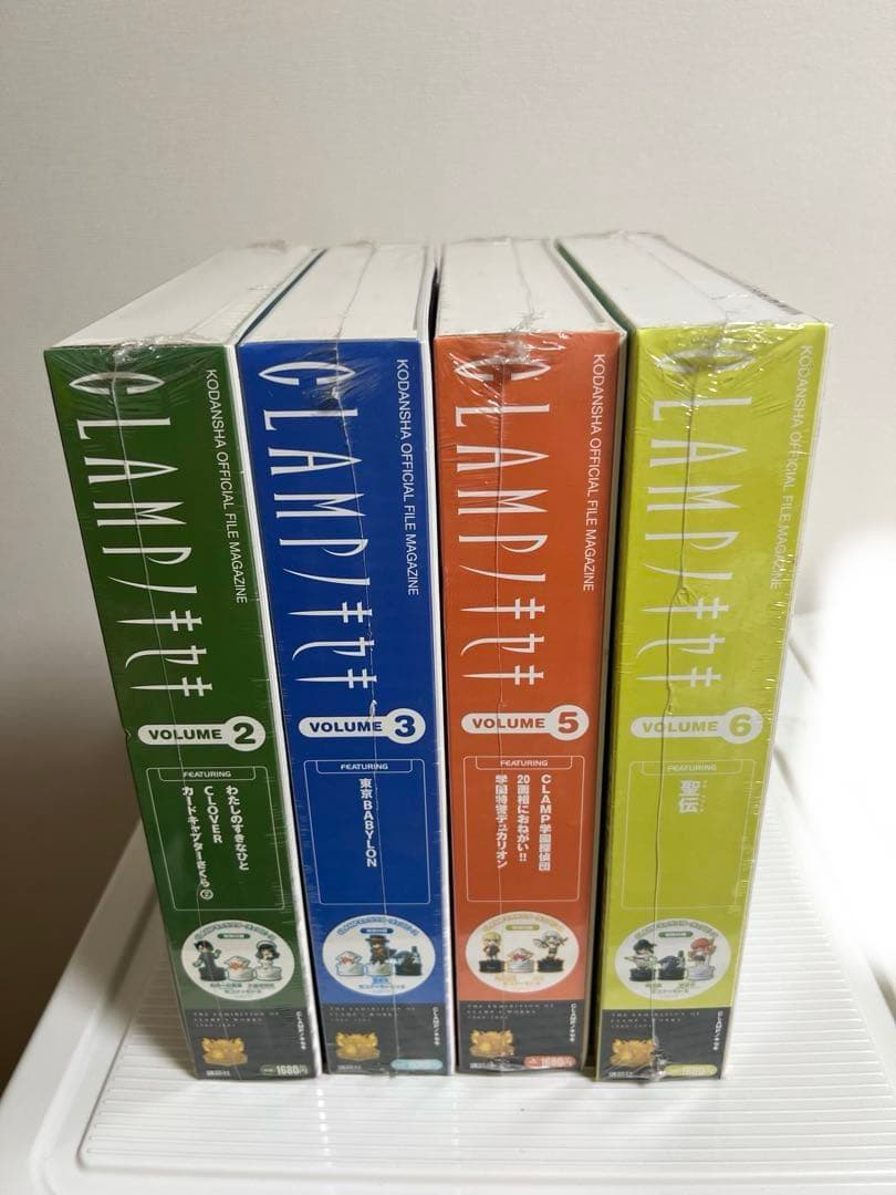 CLAMP、ノキセキ 、vo.2.3.5.6未開封、東京BABYLON、チェス盤