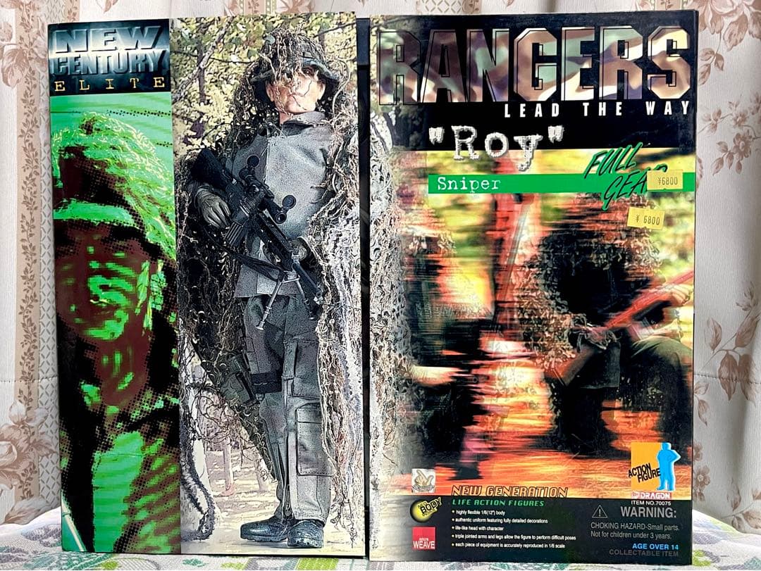 アメリカ陸軍レンジャースナイパー　アクションフィギュア　　1/6