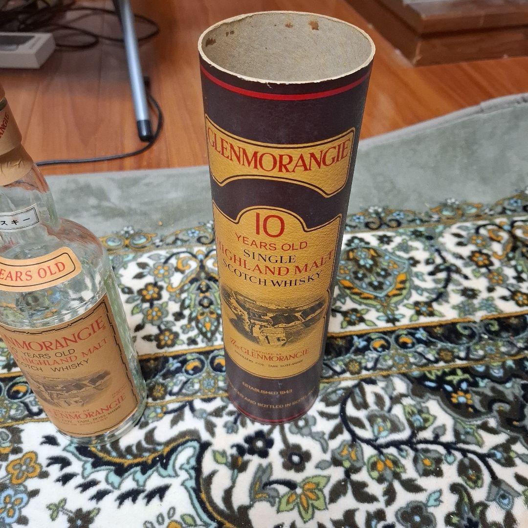 [空き瓶]旧ボトルGlenmorangie 10 Years Old ウイスキー
