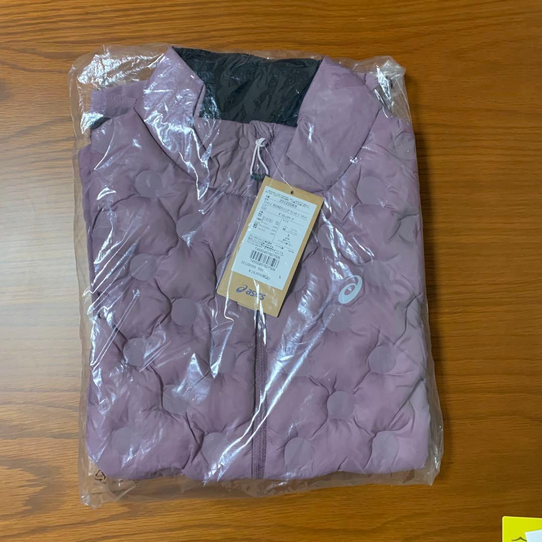 新品❗️【asics】ウィメンズROADランニングウィンタージャケット S ピンク