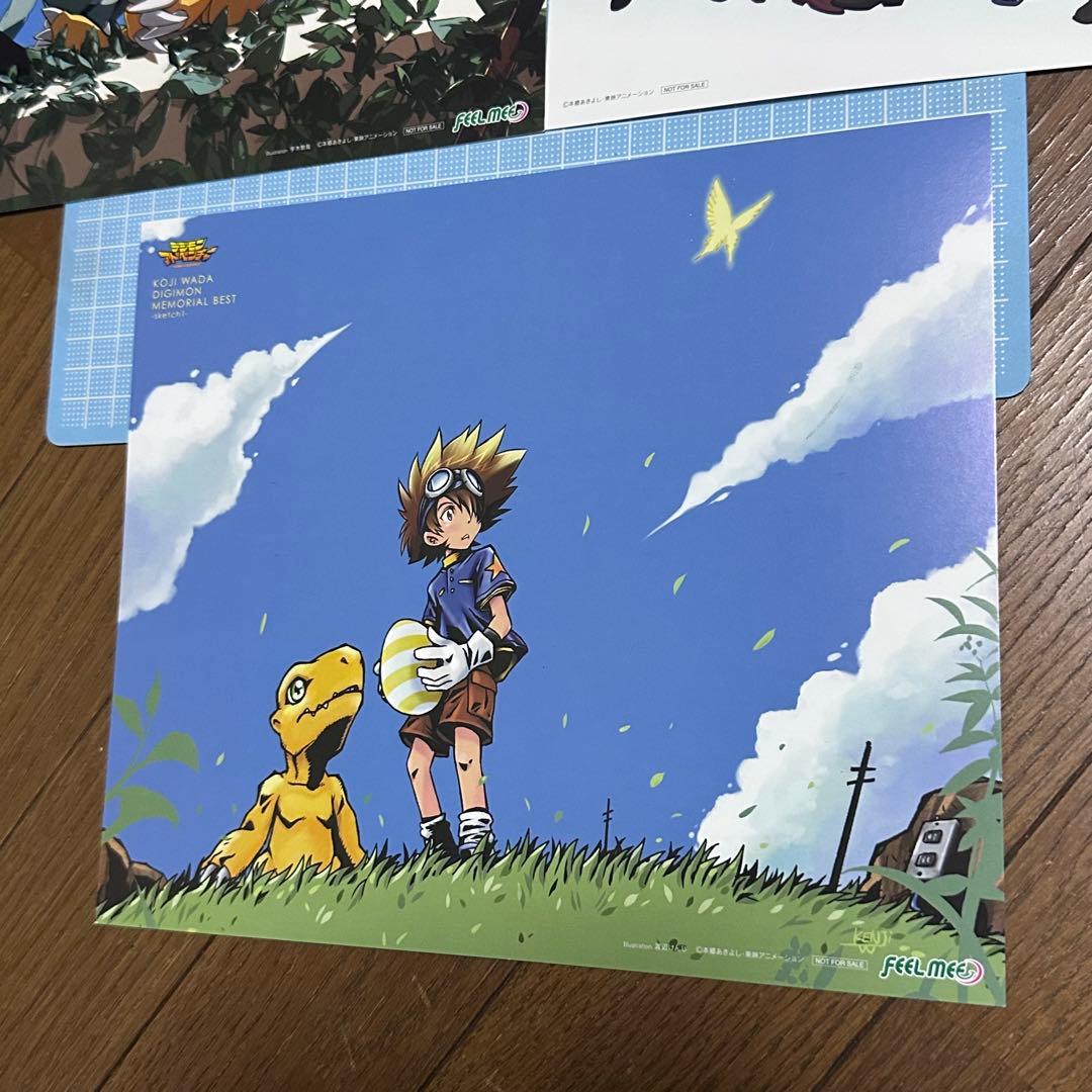 デジモンアドベンチャーtri CD ジャケット オリジナル 特典　色紙