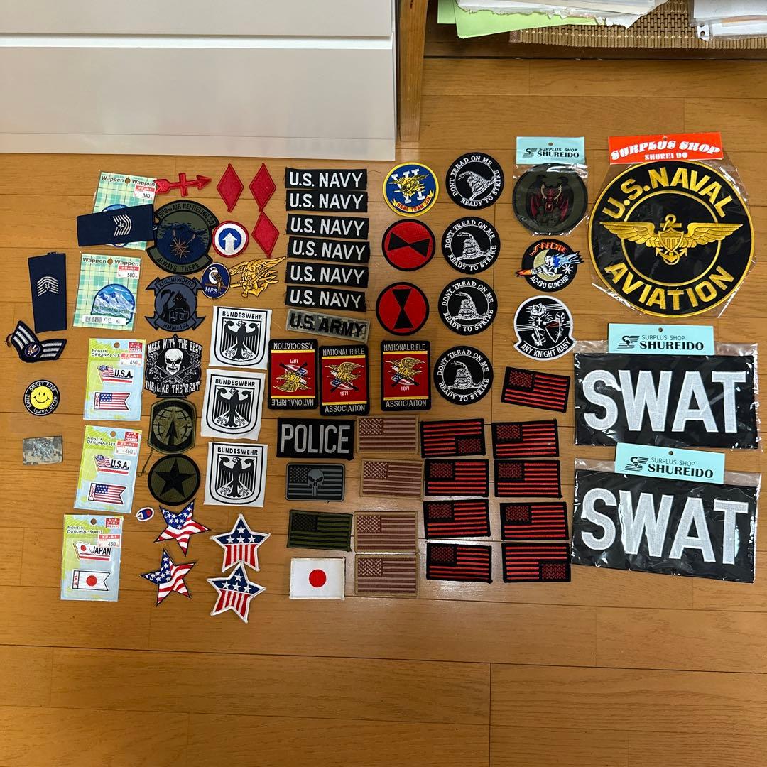 ミリタリーパッチセット多数