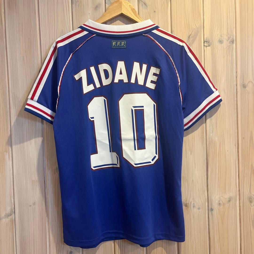 フランス代表 98年ワールドカップ シャツ 10 ZIDANE ヴィンテージユニ